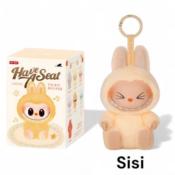 Labubu Have A Seat Vinyl Plush Face Blind Box - Sisi - Picture 1 of 16